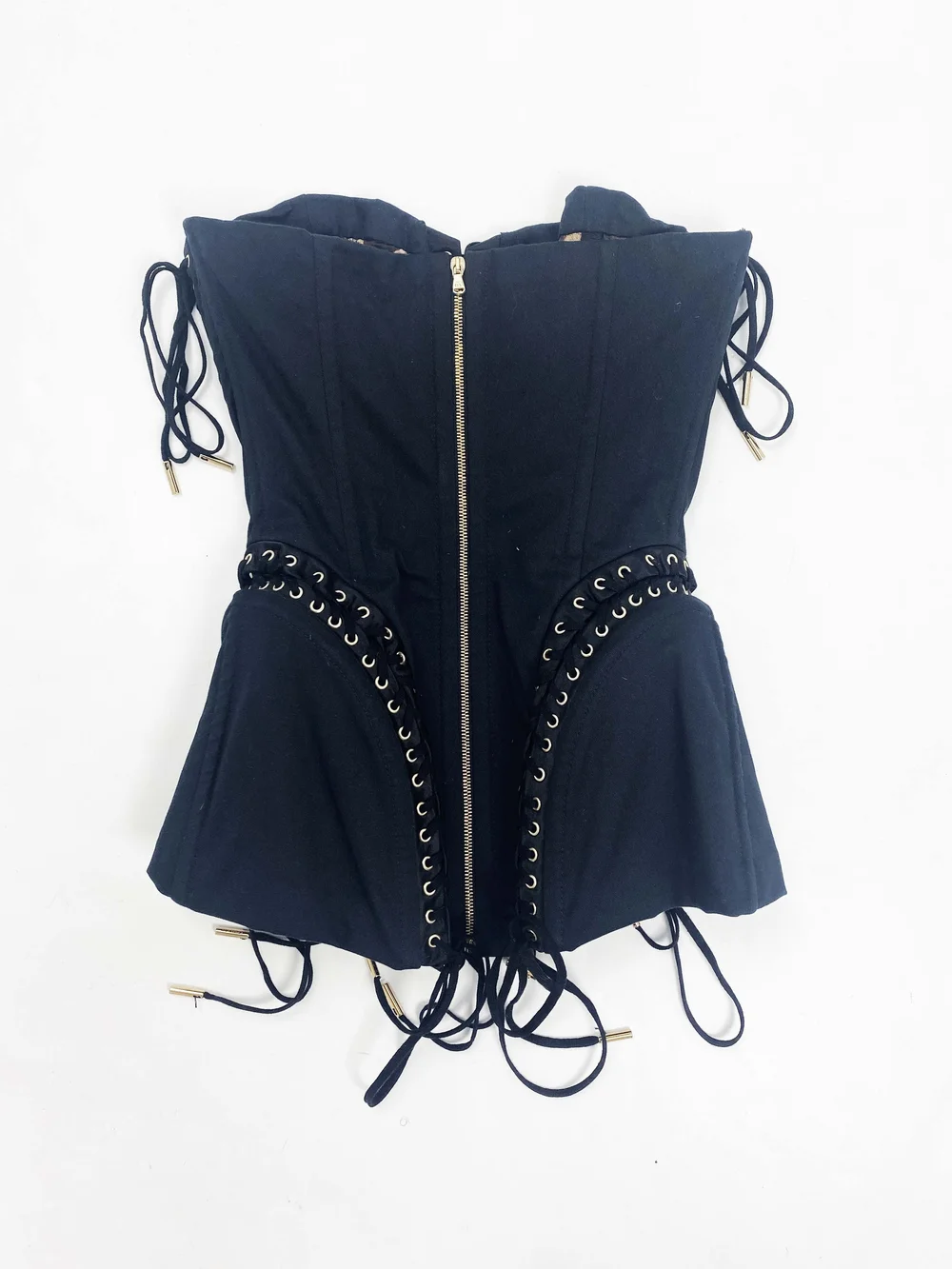 Dolce & Gabbana lace up corset — JAMES VELORIA